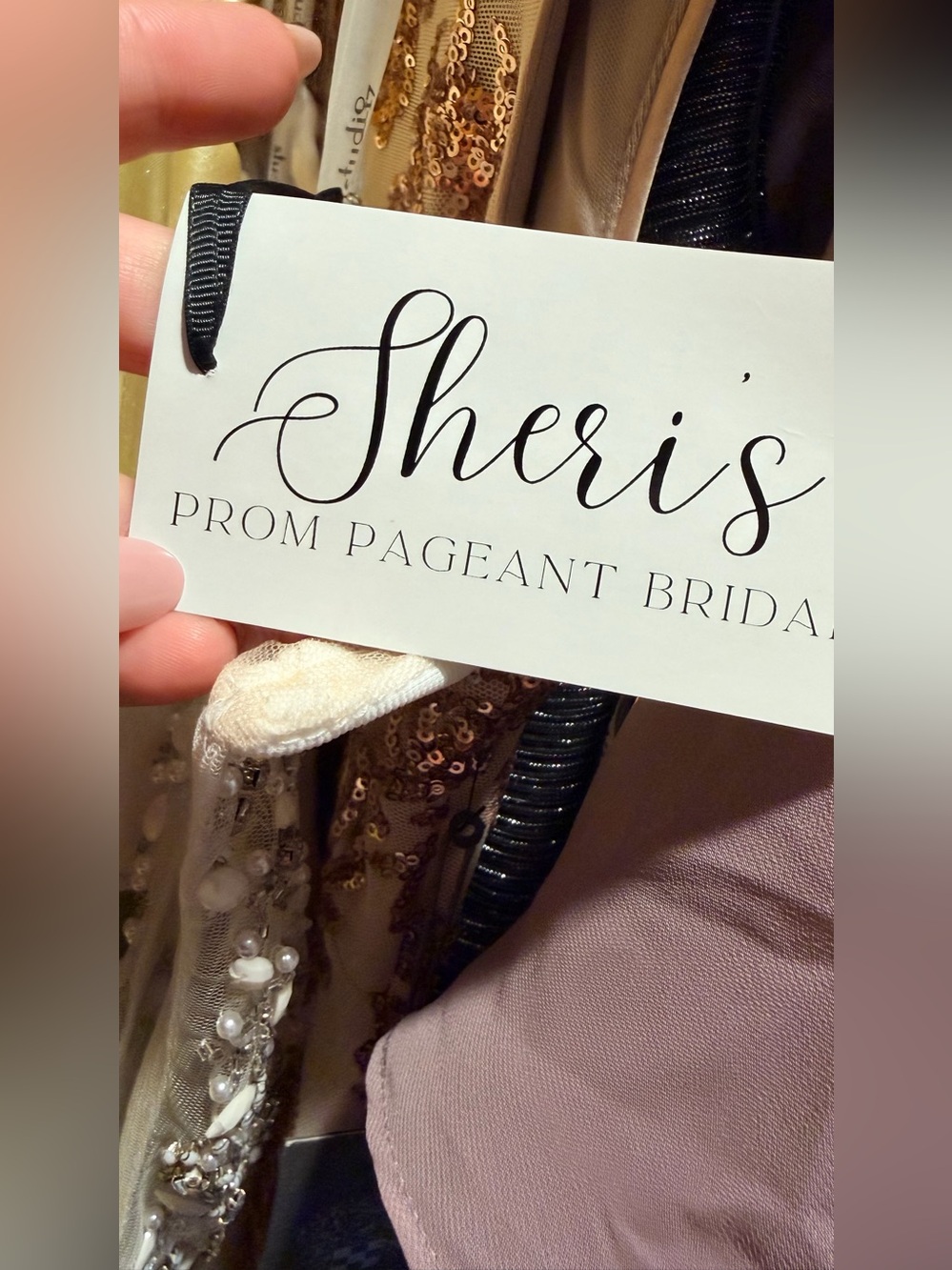 Sheri’s Bridal Ivory Beaded Off Shoulder Mermaid Wedding Gown Size 12 NWT